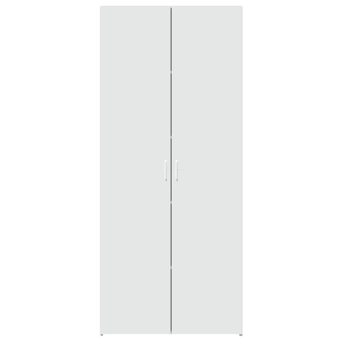 Dulap înalt, alb, 80x42,5x185 cm, lemn prelucrat - WALTI WALTI