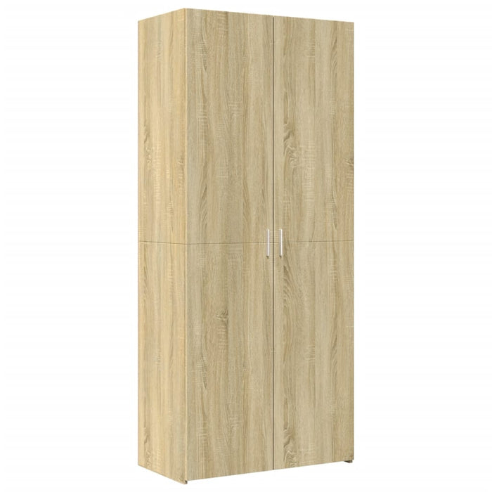 Dulap înalt, stejar sonoma, 80x42,5x185 cm, lemn prelucrat - WALTI WALTI