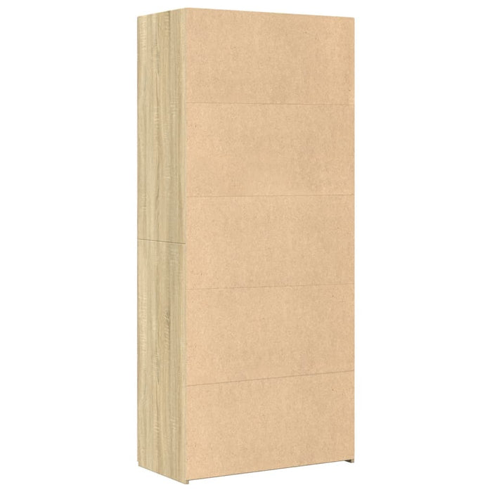 Dulap înalt, stejar sonoma, 80x42,5x185 cm, lemn prelucrat - WALTI WALTI