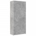 Dulap înalt, gri beton, 80x42,5x185 cm, lemn prelucrat - WALTI WALTI
