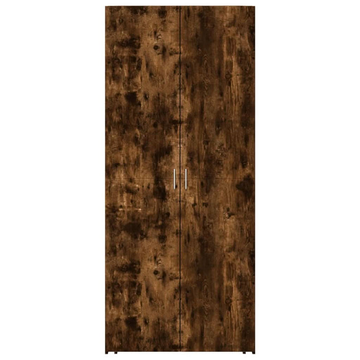 Dulap înalt, stejar fumuriu, 80x42,5x185 cm, lemn prelucrat - WALTI WALTI