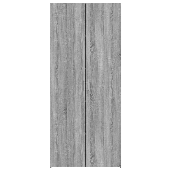 Dulap înalt, gri sonoma, 80x42,5x185 cm, lemn prelucrat - WALTI WALTI