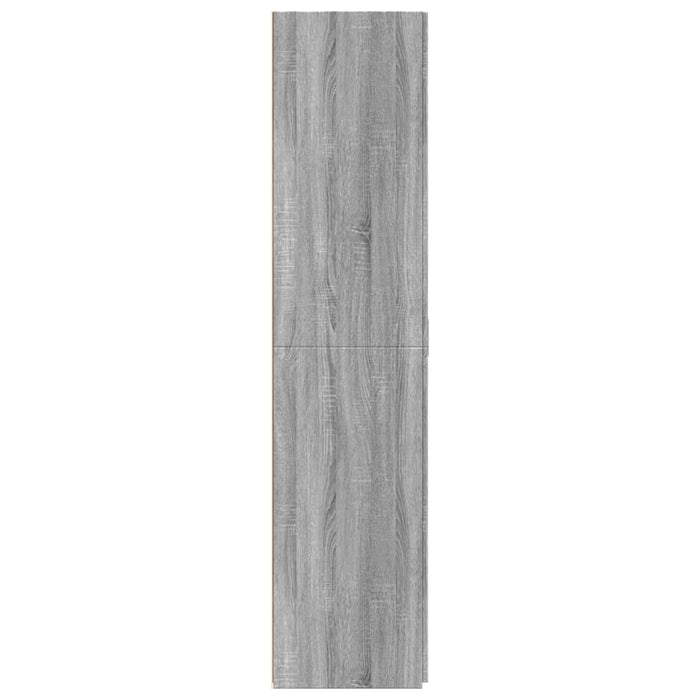 Dulap înalt, gri sonoma, 80x42,5x185 cm, lemn prelucrat - WALTI WALTI
