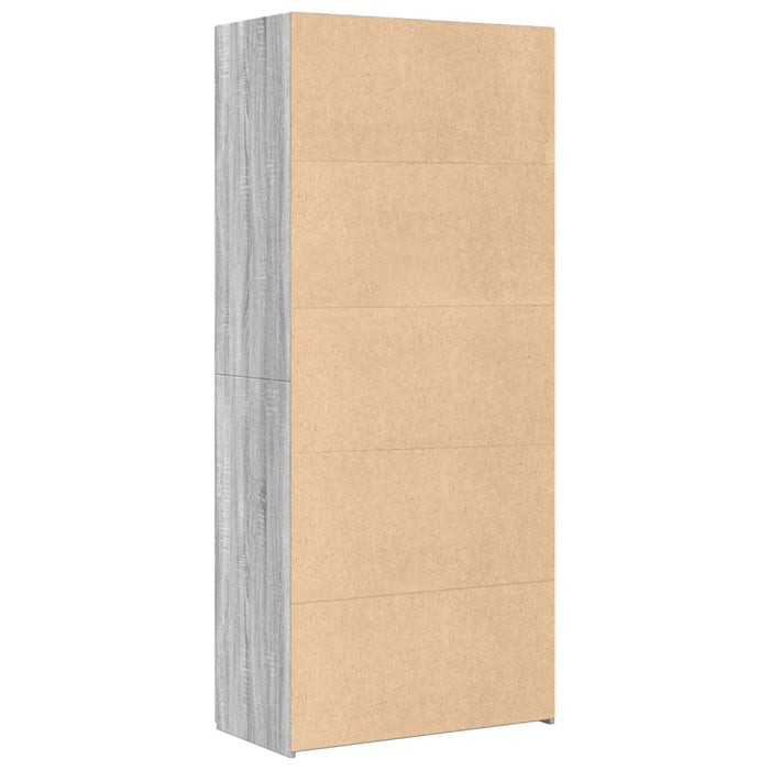 Dulap înalt, gri sonoma, 80x42,5x185 cm, lemn prelucrat - WALTI WALTI