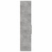 Dulap înalt, gri beton, 40x42,5x185 cm, lemn prelucrat - WALTI WALTI