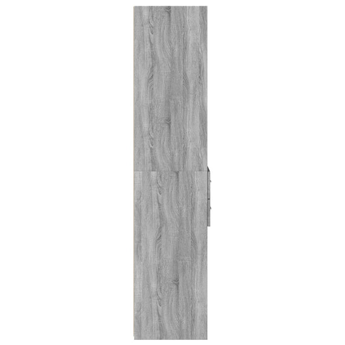 Dulap înalt, gri sonoma, 45x42,5x185 cm, lemn compozit - WALTI WALTI