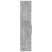 Dulap înalt, gri beton, 50x42,5x185 cm, lemn prelucrat - WALTI WALTI