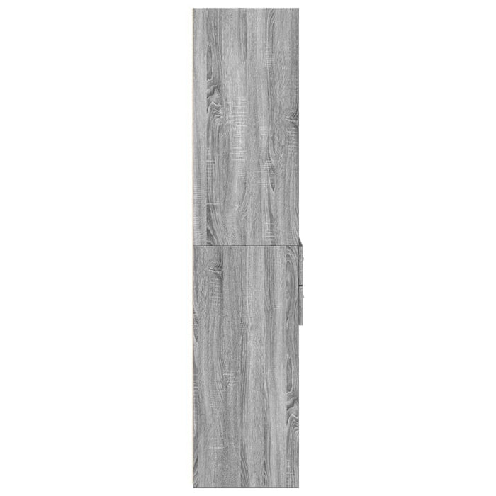 Dulap înalt, gri sonoma, 50x42,5x185 cm, lemn prelucrat - WALTI WALTI