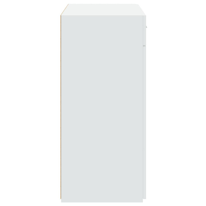 Dulap, alb, 80x42,5x93 cm, lemn prelucrat - WALTI WALTI