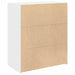 Dulap, alb, 80x42,5x93 cm, lemn prelucrat - WALTI WALTI