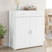 Dulap, alb, 80x42,5x93 cm, lemn prelucrat - WALTI WALTI