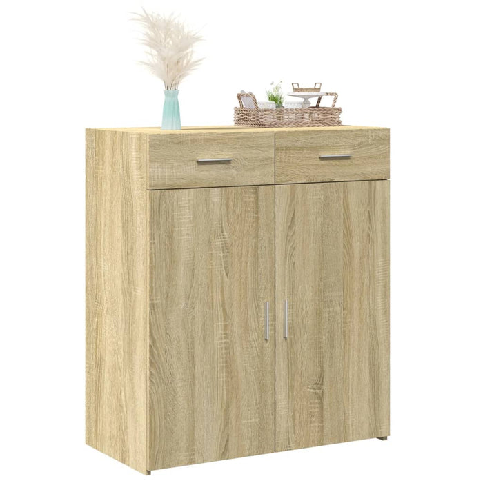 Dulap, stejar sonoma, 80x42,5x93 cm, lemn prelucrat - WALTI WALTI
