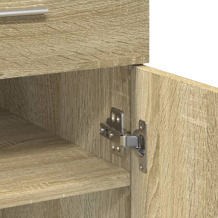 Dulap, stejar sonoma, 80x42,5x93 cm, lemn prelucrat - WALTI WALTI