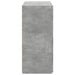 Dulap, gri beton, 80x42,5x93 cm, lemn prelucrat - WALTI WALTI