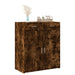 Dulap, stejar fumuriu, 80x42,5x93 cm, lemn prelucrat - WALTI WALTI