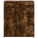Dulap, stejar fumuriu, 80x42,5x93 cm, lemn prelucrat - WALTI WALTI