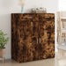 Dulap, stejar fumuriu, 80x42,5x93 cm, lemn prelucrat - WALTI WALTI