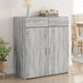 Dulap, sonoma gri, 80x42,5x93 cm, lemn prelucrat - WALTI WALTI