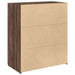 Dulap, stejar maro, 80x42,5x93 cm, lemn prelucrat - WALTI WALTI