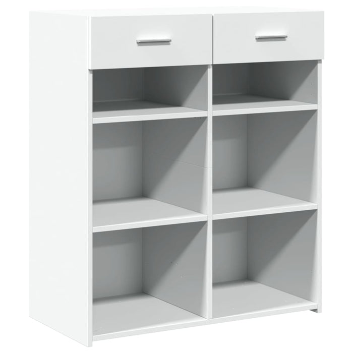 Dulap, alb, 80x42,5x93 cm, lemn prelucrat - WALTI WALTI