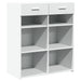 Dulap, alb, 80x42,5x93 cm, lemn prelucrat - WALTI WALTI