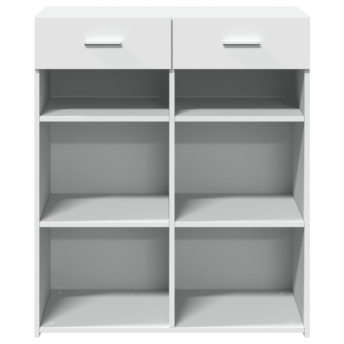 Dulap, alb, 80x42,5x93 cm, lemn prelucrat - WALTI WALTI