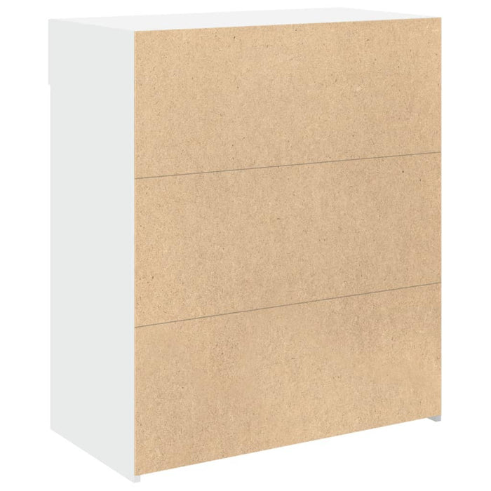Dulap, alb, 80x42,5x93 cm, lemn prelucrat - WALTI WALTI