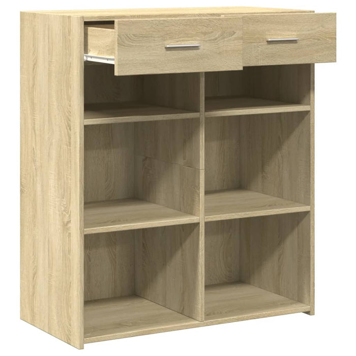 Dulap, stejar sonoma, 80x42,5x93 cm, lemn prelucrat - WALTI WALTI