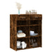 Dulap, stejar fumuriu, 80x42,5x93 cm, lemn prelucrat - WALTI WALTI