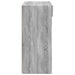 Dulap, sonoma gri, 80x42,5x93 cm, lemn prelucrat - WALTI WALTI