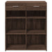 Dulap, stejar maro, 80x42,5x93 cm, lemn prelucrat - WALTI WALTI