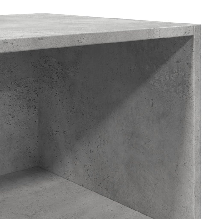 Dulap înalt, gri beton, 40x41x185 cm, lemn prelucrat - WALTI WALTI