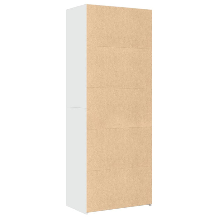 Dulap înalt, alb, 70x41x185 cm, lemn prelucrat - WALTI WALTI
