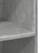 Dulap înalt, gri beton, 70x41x185 cm, lemn prelucrat - WALTI WALTI