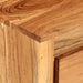 Dulap cu sertar, 55x33x75 cm, lemn masiv de acacia - WALTI WALTI