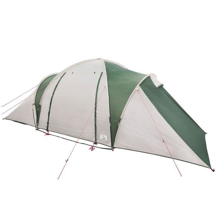 Cort de camping cupolă pentru 6 persoane, verde, impermeabil - WALTI WALTI