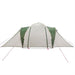 Cort de camping cupolă pentru 6 persoane, verde, impermeabil - WALTI WALTI