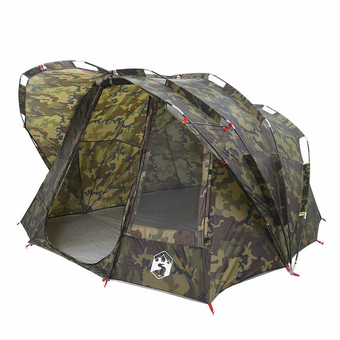Cort de pescuit pentru 5 persoane, camuflaj, impermeabil - WALTI WALTI