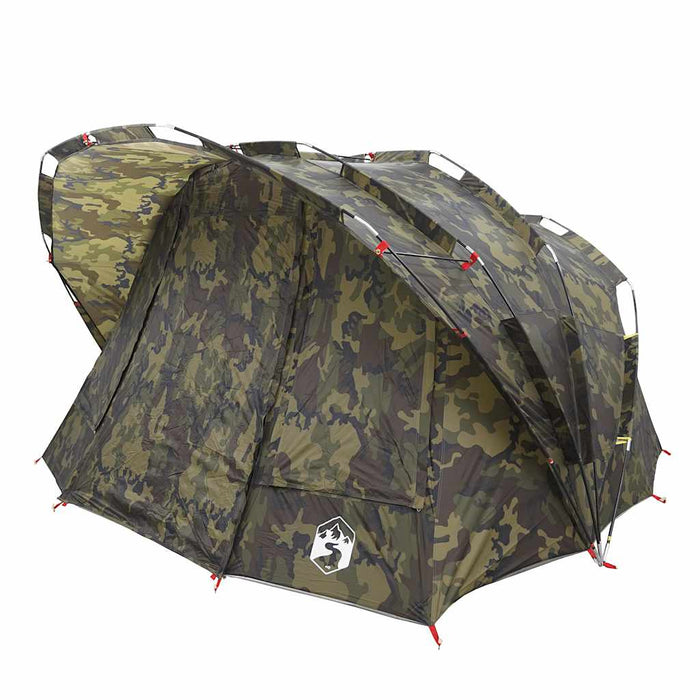 Cort de pescuit pentru 5 persoane, camuflaj, impermeabil - WALTI WALTI