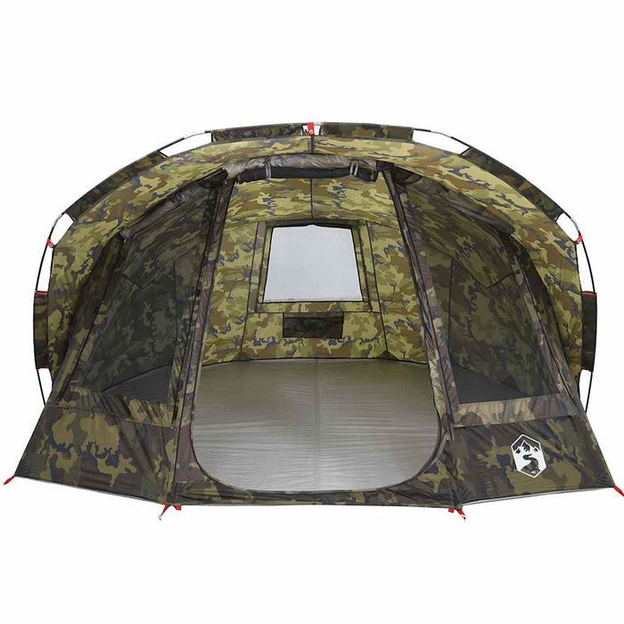 Cort de pescuit pentru 5 persoane, camuflaj, impermeabil - WALTI WALTI