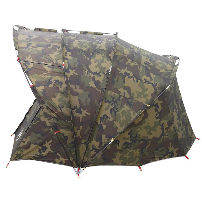 Cort de pescuit pentru 5 persoane, camuflaj, impermeabil - WALTI WALTI