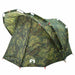 Cort de pescuit pentru 4 persoane, camuflaj, impermeabil - WALTI WALTI