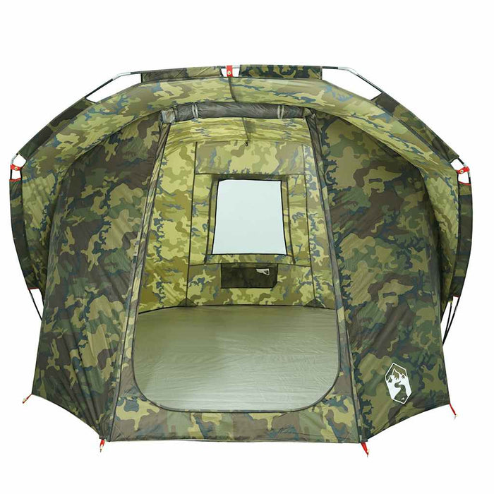 Cort de pescuit pentru 4 persoane, camuflaj, impermeabil - WALTI WALTI