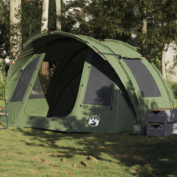 Cort de pescuit 2 persoane, verde măsliniu, impermeabil - WALTI WALTI