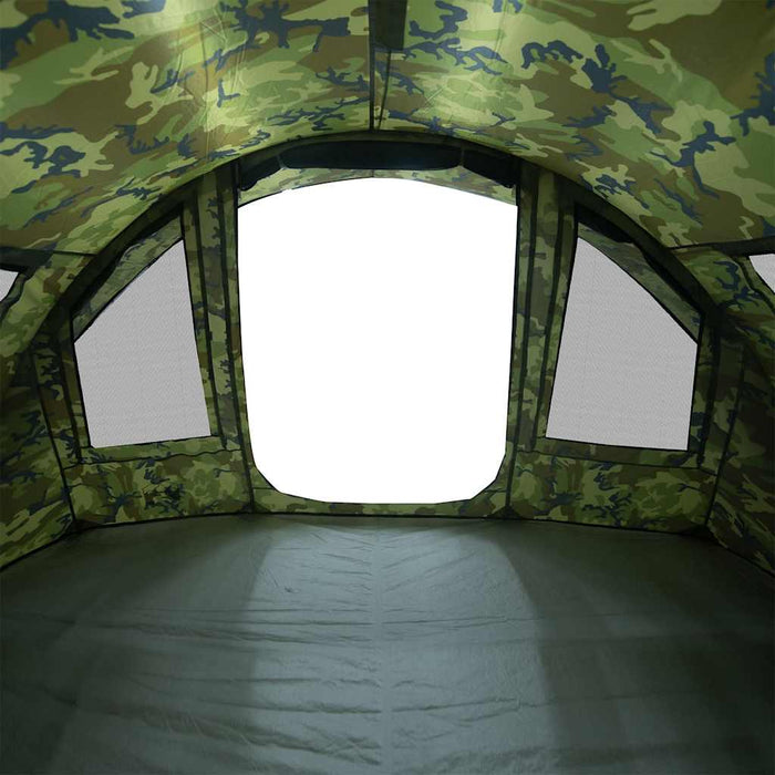 Cort de pescuit pentru 2 persoane, camuflaj, impermeabil - WALTI WALTI