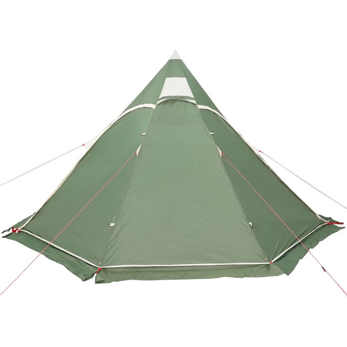 Cort de camping tipi pentru 5 persoane, verde, impermeabil - WALTI WALTI
