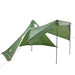 Cort de camping tipi pentru 5 persoane, verde, impermeabil - WALTI WALTI