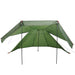 Cort de camping tipi pentru 5 persoane, verde, impermeabil - WALTI WALTI