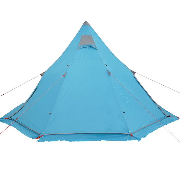 Cort de camping tipi pentru 5 persoane, albastru, impermeabil - WALTI WALTI