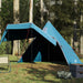 Cort de camping tipi pentru 5 persoane, albastru, impermeabil - WALTI WALTI